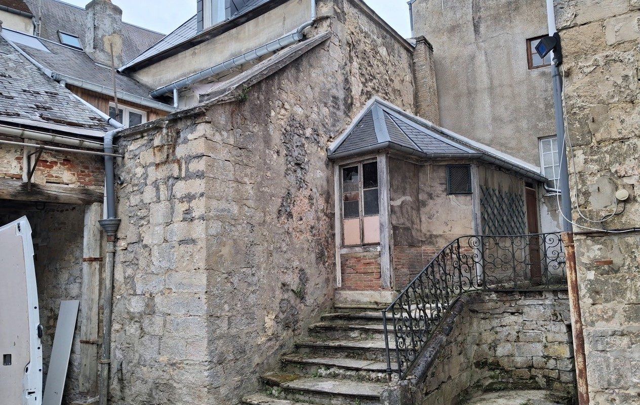 Façade avant ravalement